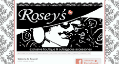 Desktop Screenshot of loveroseysstore.com